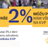 Darujte 2% z vašich daní a podporte komunitný rozvoj na sídlisku KVP