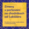 Zákaz parkovania na chodníkoch od 1.októbra